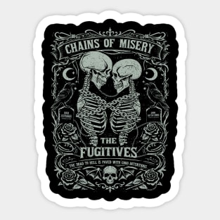 CHAINS OF MISERY Sticker